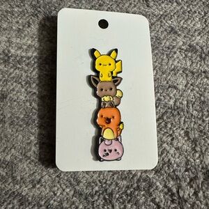 Pokemon Tiered Totum Pole Enamel Pin Two Prong